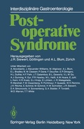 Cover: Postoperative Syndrome - Springer