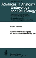 Cover: Evolutionary Principles of the Mammalian Middle Ear - Springer