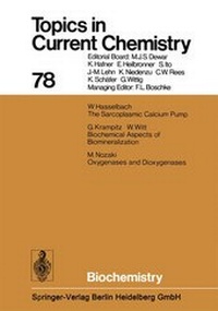 Enlarge image Cover: Biochemistry - Springer