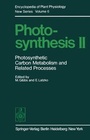 Cover: Photosynthesis II - Springer