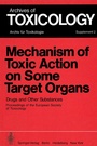 Cover: Mechanism of Toxic Action on Some Target Organs - Springer