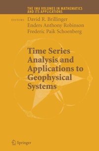 Enlarge image Cover: Time Series Analysis and Applications to Geophysical Systems - Springer
