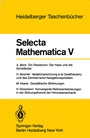 Cover: Selecta Mathematica V - Springer