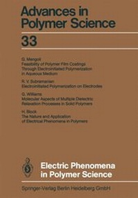 Enlarge image Cover: Electric Phenomena in Polymer Science - Springer