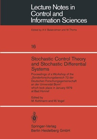 Enlarge image Cover: Stochastic Control Theory and Stochastic Differential Systems - Springer