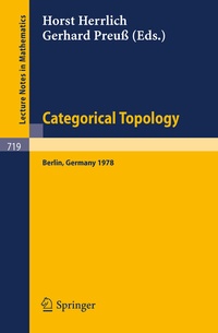 Abbildung von: Categorical Topology - Springer