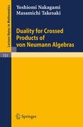Cover: Duality for Crossed Products of von Neumann Algebras - Springer