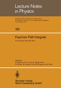 Cover: Feynman Path Integrals - Springer