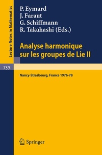 Abbildung von: Analyse Harmonique sur les Groupes de Lie II - Springer