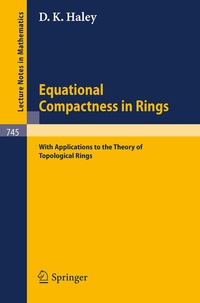 Abbildung von: Equational Compactness in Rings - Springer
