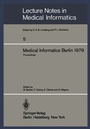 Cover: Medical Informatics Berlin 1979 - Springer