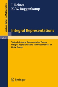 Abbildung von: Integral Representations - Springer