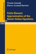 Cover: Finite Element Approximation of the Navier-Stokes Equations - Springer