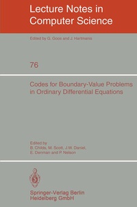 Enlarge image Cover: Codes for Boundary-Value Problems in Ordinary Differential Equations - Springer