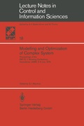 Cover: Modelling and Optimization of Complex System - Springer