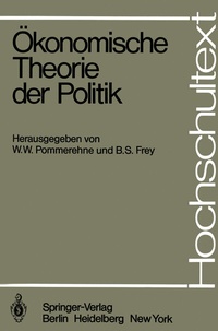 Abbildung von: Ökonomische Theorie der Politik - Springer