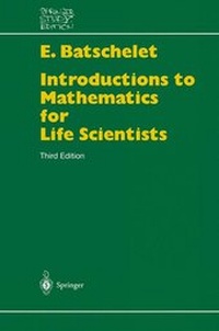 Enlarge image Cover: Introduction to Mathematics for Life Scientists - Springer
