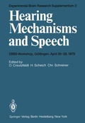 Cover: Hearing Mechanisms and Speech - Springer