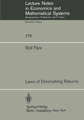 Cover: Laws of Diminishing Returns - Springer