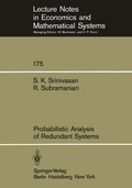 Cover: Probabilistic Analysis of Redundant Systems - Springer