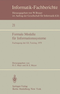 Enlarge image Cover: Formale Modelle für Informationssysteme - Springer