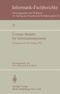 Cover: Formale Modelle f&uuml;r Informationssysteme - Springer