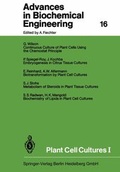 Cover: Plant Cell Cultures I - Springer