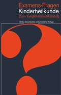Cover: Examens-Fragen Kinderheilkunde zum Gegenstandskatalog - Springer