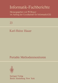 Abbildung von: Portable Methodenmonitoren - Springer
