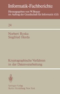 Cover: Kryptographische Verfahren in der Datenverarbeitung - Springer