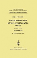Cover: Grundlagen der Betriebswirtschaftslehre - Springer