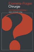 Cover: Examens-Fragen Chirurgie - Springer