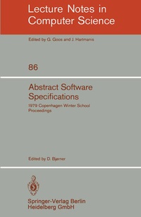 Enlarge image Cover: Abstract Software Specifications - Springer