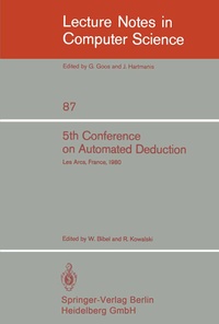 Abbildung von: 5th Conference on Automated Deduction - Springer