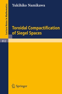 Abbildung von: Toroidal Compactification of Siegel Spaces - Springer