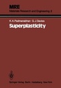 Cover: Superplasticity - Springer