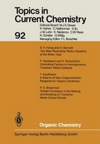 Enlarge image Cover: Organic Chemistry - Springer
