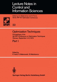 Enlarge image Cover: Optimization Techniques - Springer