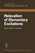 Cover: Relaxation of Elementary Excitations - Springer