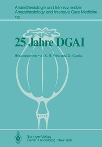 Abbildung von: 25 Jahre DGAI - Springer