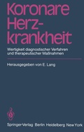 Cover: Koronare Herzkrankheit - Springer