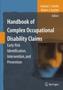 Cover: Handbook of Complex Occupational Disability Claims - Springer