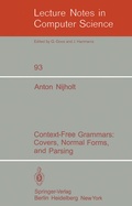 Cover: Context-Free Grammars - Springer
