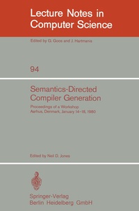 Enlarge image Cover: Semantics-Directed Compiler Generation - Springer