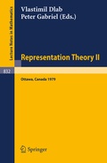 Cover: Representation Theory II - Springer
