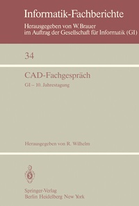 Enlarge image Cover: CAD-Fachgespräch - Springer