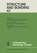 Cover: Luminescence and Energy Transfer - Springer
