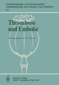 Abbildung von: Thrombose und Embolie - Springer