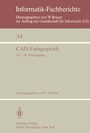 Cover: CAD-Fachgespräch - Springer