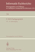 Cover: CAD-Fachgespr&auml;ch - Springer